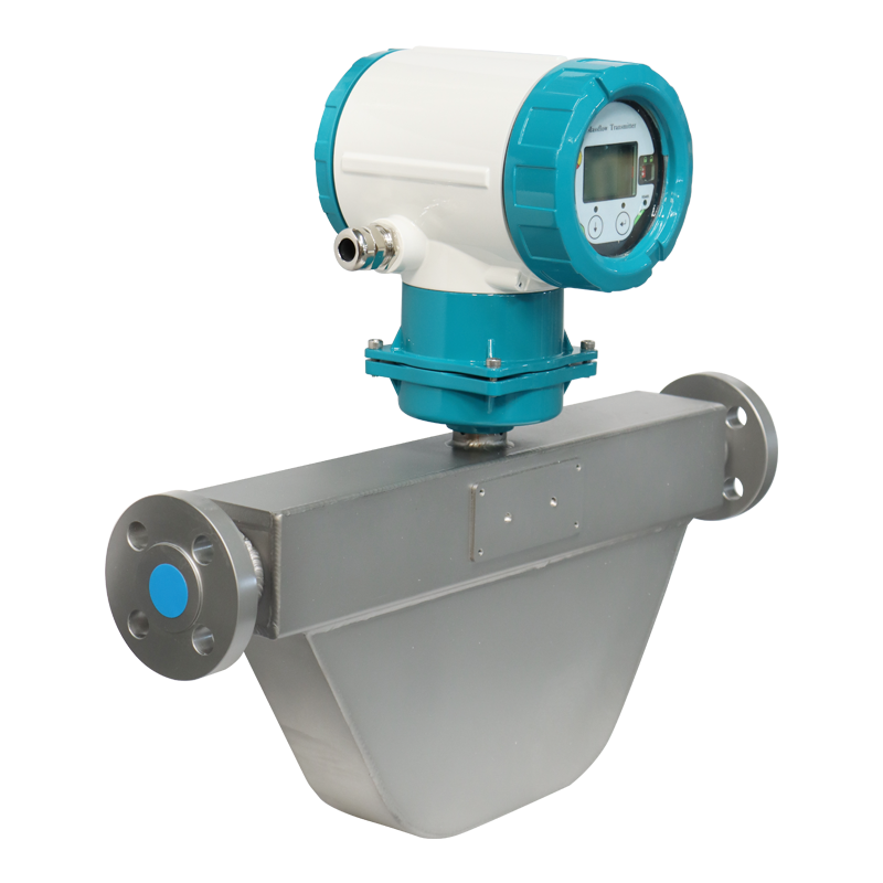 What physical principle enables Coriolis mass flow meters to read true mass flow?